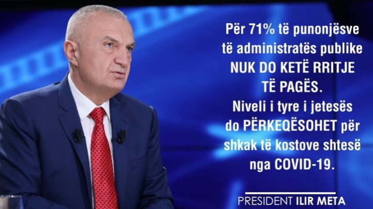 Meta: 71 për qind të punonjësve të administratës nuk do u rritet paga, gjendja e tyre ekonomike do përkeqësohet