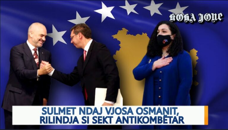 Video editorial i “Koha Jonë”: Sulmet ndaj Vjosa Osmanit, Rilindja si sekt antikombëtar