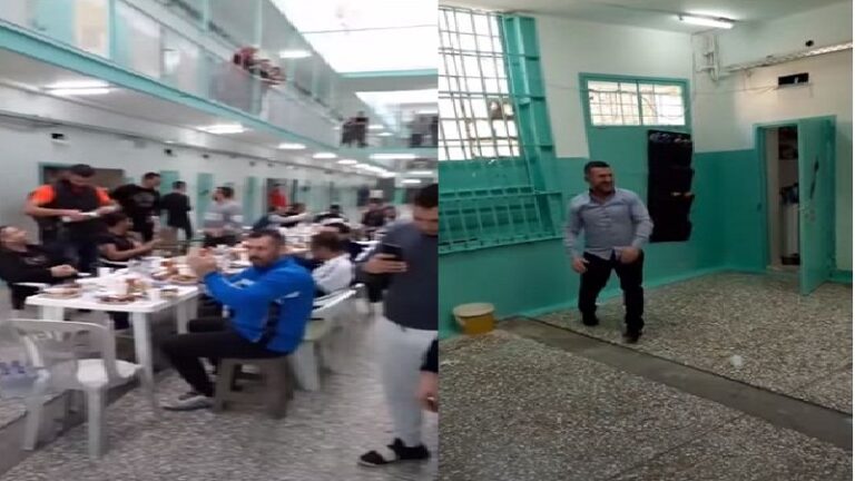 Të burgosurit shqiptarë në Greqi festojnë Krishtlindjen me muzikë e valle. Videoja bën xhiron e rrjetit