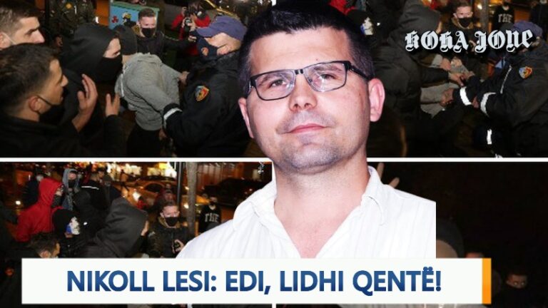 Video editorial i “Koha Jonë”. Nikoll Lesi: Edi, lidhi qentë!