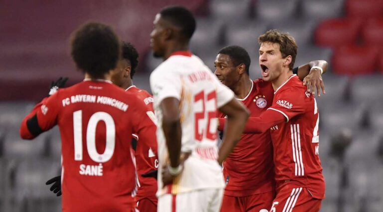 Muller shpëton Bayernin ndaj Leipzig, në spektaklin me 6 gola (VIDEO)