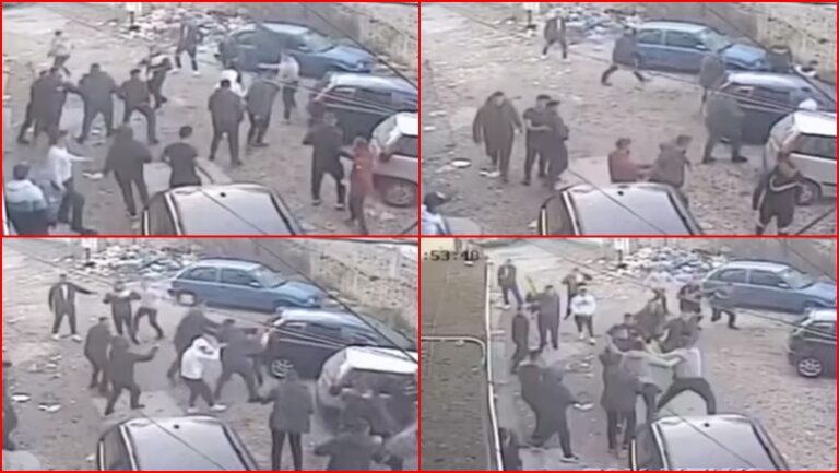 ”Arenë lufte” në Fier, 15 të rinj grushtohen me njëri-tjetrin. Kanë pasur edhe armë (VIDEO)