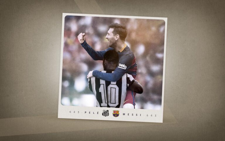 Messi i barazoi rekordin e golave, reagon Pele: Të admiroj!