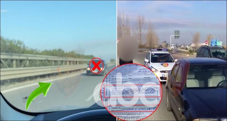 “Çmendet” shoferi, udhëton me shpejtësi në sensin e kundërt Mamurras-Thumanë