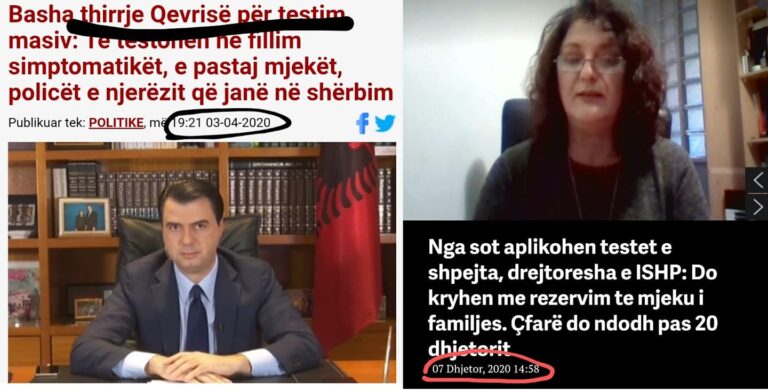 Testimet masive, Strazimiri: Gjynah që vdekjet që shkakton qeveria ecin më shpejt se SPAK-u