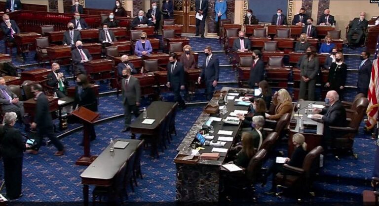 Dhuna në Kapitol/ Senati Amerikan miraton hapjen e gjyqit kundër Trump. Republikanët rezistuan, por…