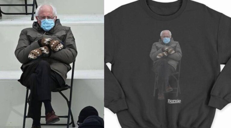 Bluza me foton që u bë virale, senatori Bernie Sanders mbledh 1.8 mln $, gjithçka do të shkojë për bamirësi