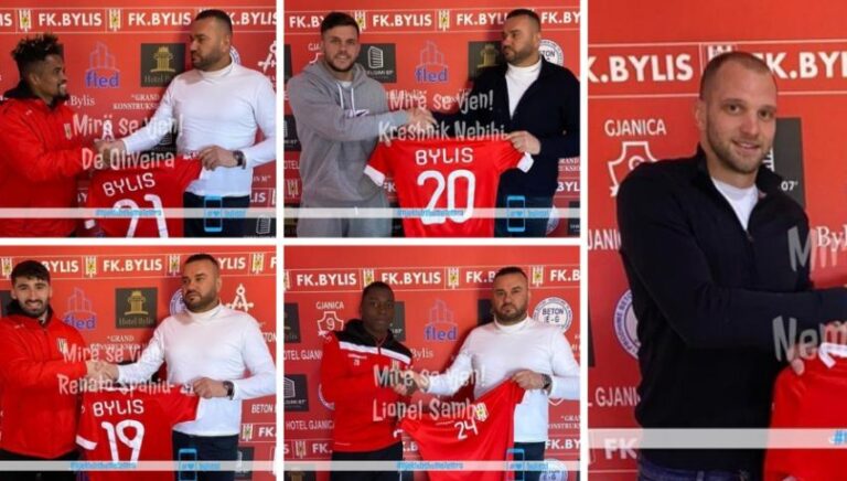 Bylis shpërthen në merkato, zyrtarizon 5 blerje brenda ditës