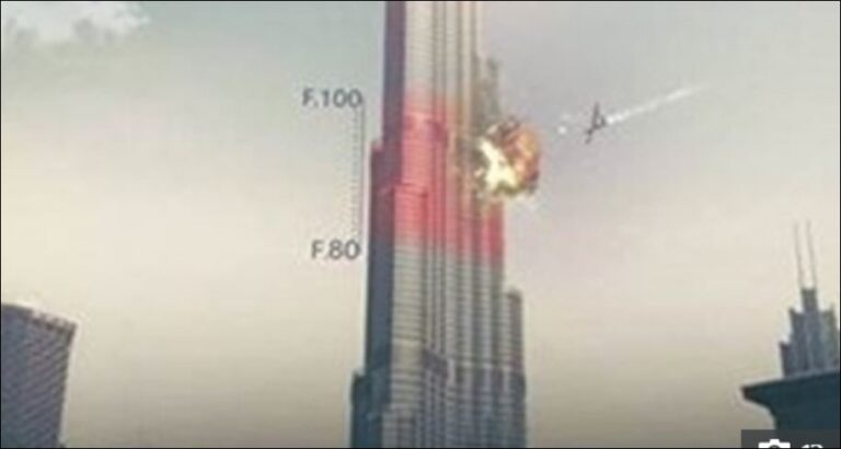 Posteri i frikshëm, terroristët kërcënojnë se do hedhin në erë kullën e VIP-ave në Dubai
