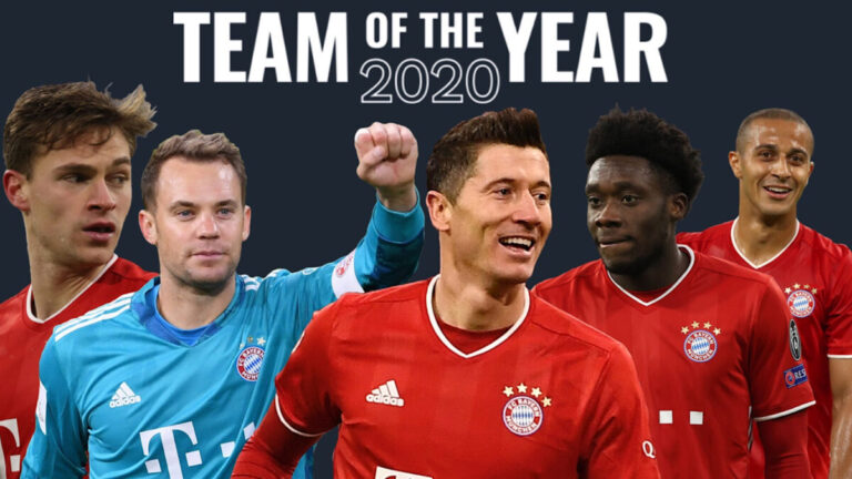UEFA zbulon formacionin më të mirë të vitit 2020