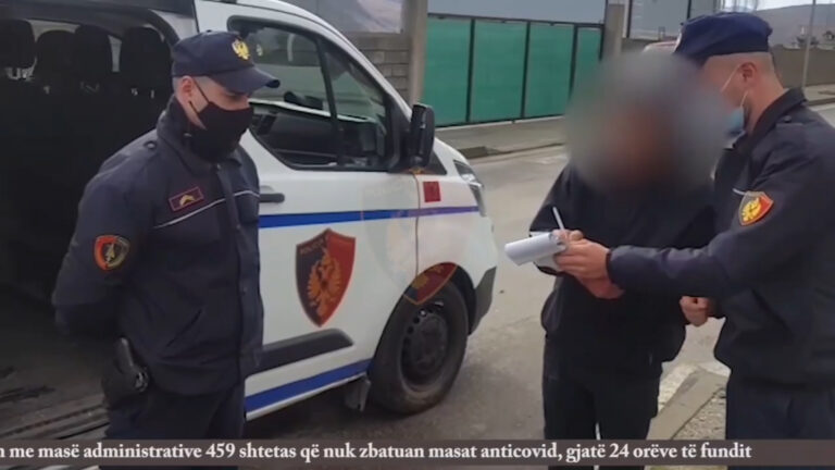 Shkelën masat anti-Covid, ja sa qytetarë janë ndëshkuar në 24 orët e fundit