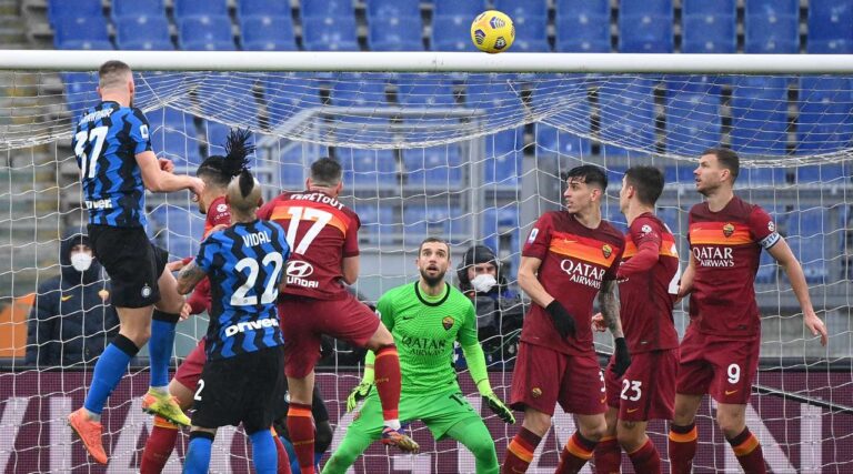 Roma dhe Inter dhurojnë “show” në Olimpico, por nuk ka asnjë fitues (VIDEO)