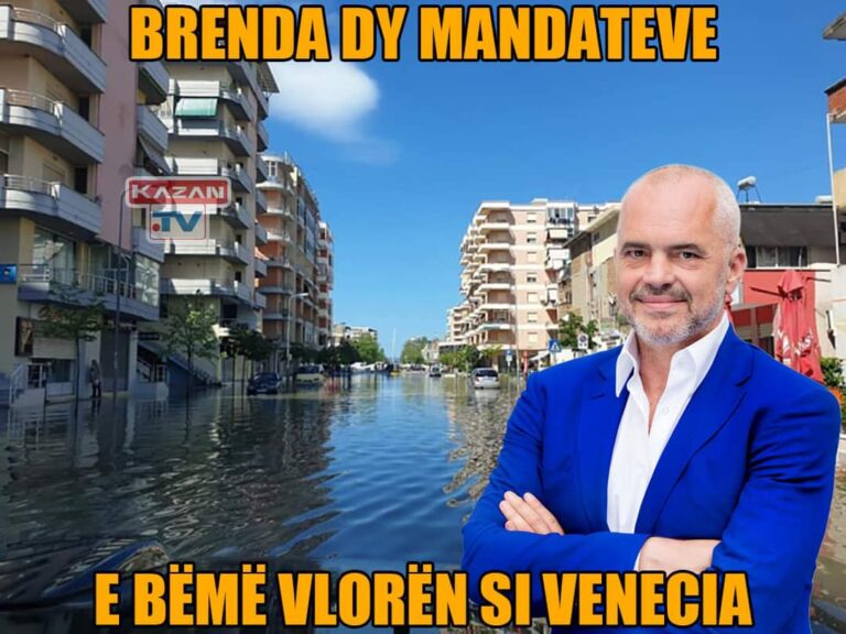 Ironia në rrjetet sociale, Rama: Brenda dy mandateve e bëmë Vlorën si Venecia