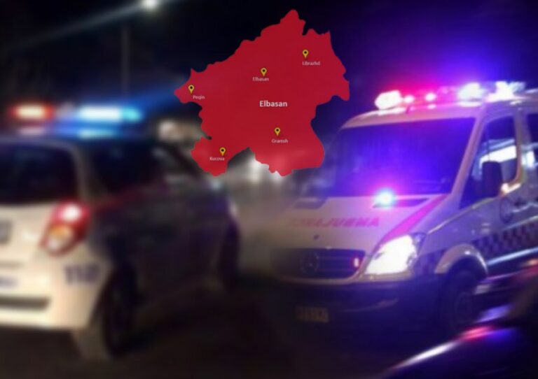 Garë me makina në shi, përfundojnë në spital dy drejtuesit e automjeteve