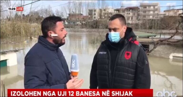 19 banesa të rrezikuara në Shijak, kryebashkiaku: Kemi marr masat, janë evakuuar disa banorë