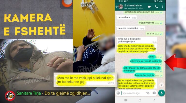 Arrestohet sanitarja e Sanatoriumit. Shtirej si infermiere dhe u merrte para pacientëve me Covid-19