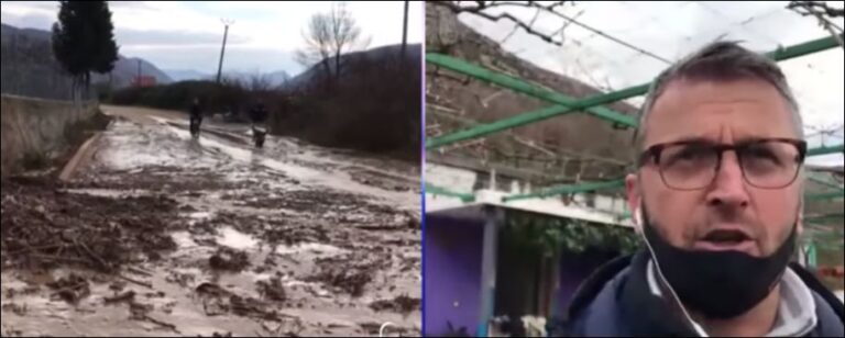 Vijon rrëshqitja e dheut në Torovicë, familjet e prekura në panik dhe pa një zgjidhje