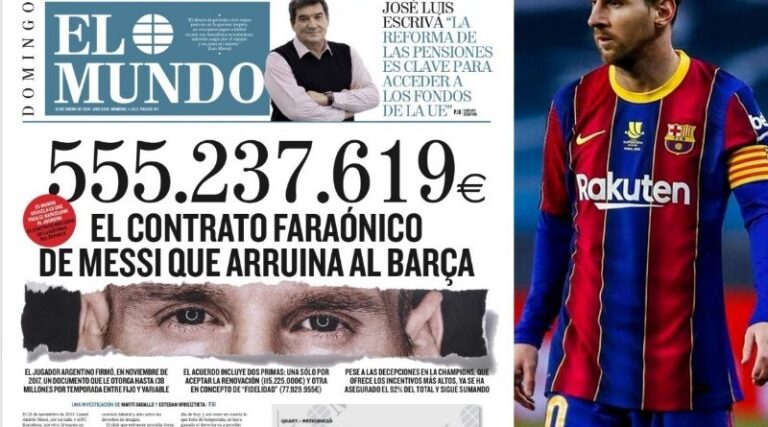 Publikimi i kontratës “555 milionëshe”, Messi hedh në gjyq 5 zyrtarë të Barçës