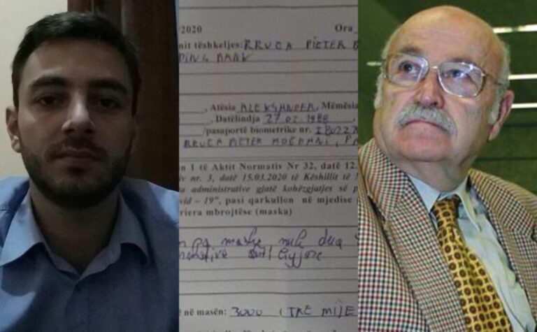 ”Më kishte mbaruar letra higjenike”/Policia gjobit djalin e ish-kryeministrit: S’ka akt të botuar në fletore zyrtare