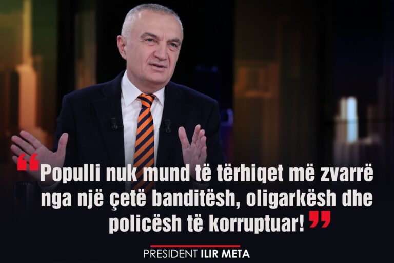 Meta: Populli nuk mund të tërhiqet më zvarrë nga një çetë banditësh, oligarkësh dhe policësh të korruptuar