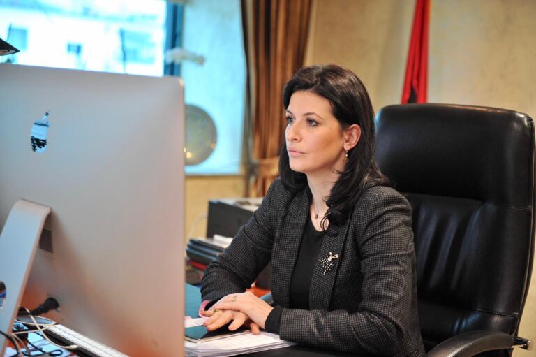 Prezantoi projektligjin për OJF-të, Gjonaj: Regjistrimi elektronik në Gjykatën e Tiranës lehtëson procedurat dhe ofron shërbime të tjera shtesë