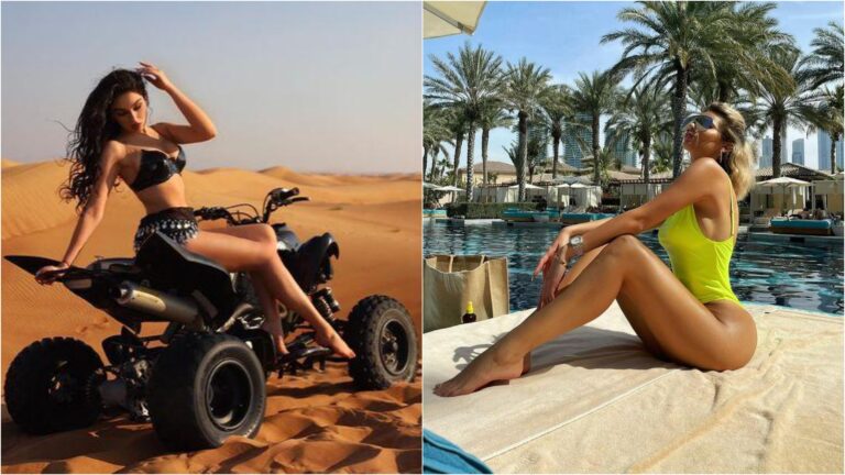 Vajzat shqiptare “ngrenë temperaturat”, shfaqen joshëse nga Dubai