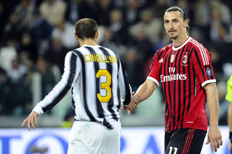 Rrëfimi i Chiellini-t: Ibrahimovic është “armiku më i mirë” në karrierë!