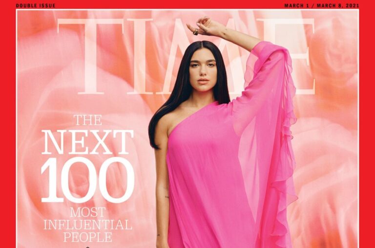 Dua Lipa kryeson listën e ”Time”: E lindur për t’i dhënë formë të ardhmes