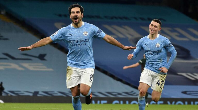 City shkatërron Tottenhamin e Mourinhos, Gundogan shkëlqen me dopietë (VIDEO)
