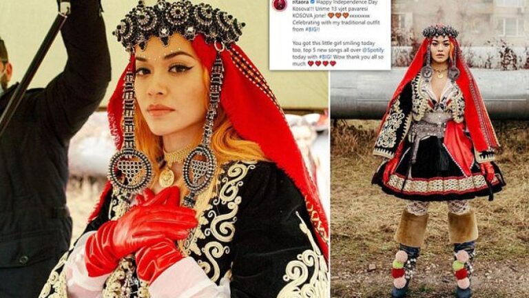 Veshja kombëtare e Rita Orës në syrin e mediave botërore (FOTO)
