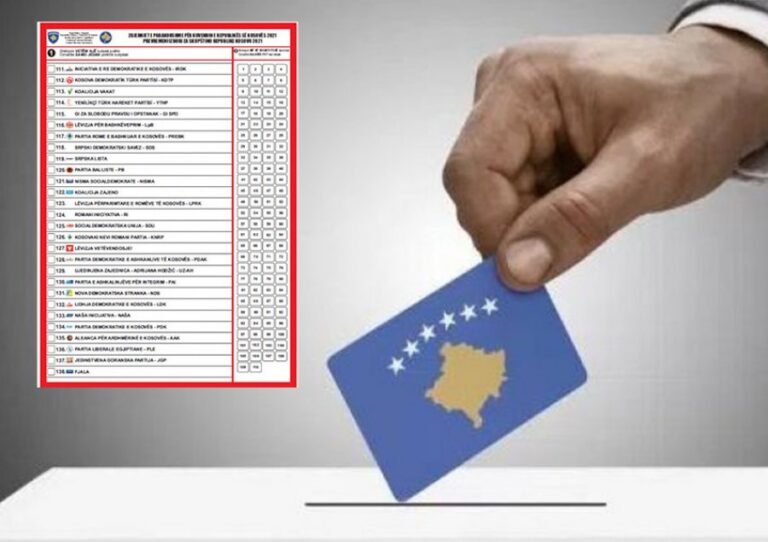 FOTO/ Me ngjyrën e dashurisë, KQZ publikon fletën e votimit