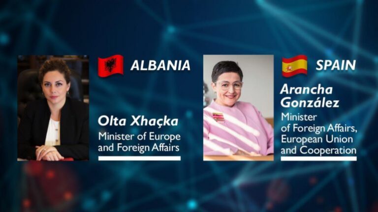 Ministrja Xhaçka bisedë telefonike me homologen spanjolle: Mirënjohjen për mbështetjen e vazhdueshme për rrugën evropiane të Shqipërisë