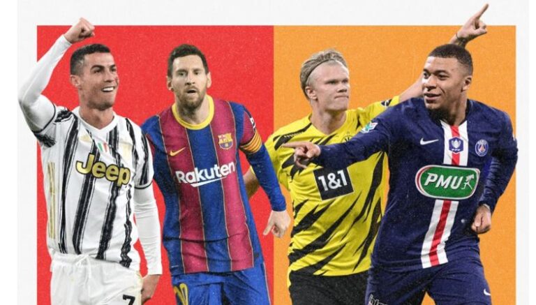 Fundi i epokës së Messit dhe Ronaldos, nis era e re Mbappe-Haaland