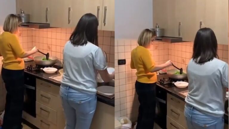 ”Vish fustanin me toka, hajde dhe moj fierakeja”, Kryemadhi dhe Kejdi gatuajnë me këngë (VIDEO)