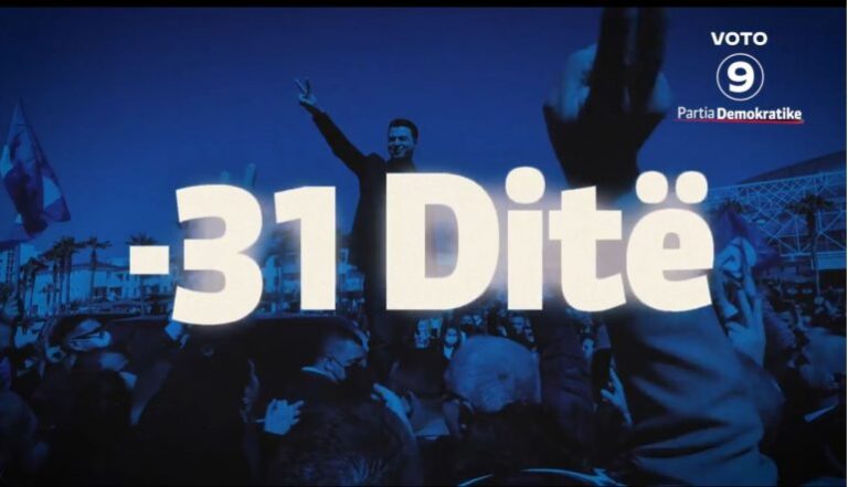 Basha publikon videon: Edhe 31 ditë, Shqipëria do të fitojë