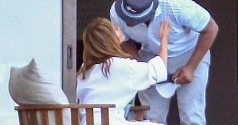 Me puthje pasionante, Jennifer Lopez dhe Alex Rodriguez i japin fund thashethemeve