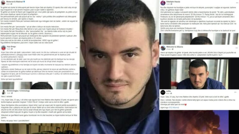 Djali i zakonshëm që u kthye në hero! Rrjeti përlotet për Arjan Salën: Shpëtoi 25 njerëz