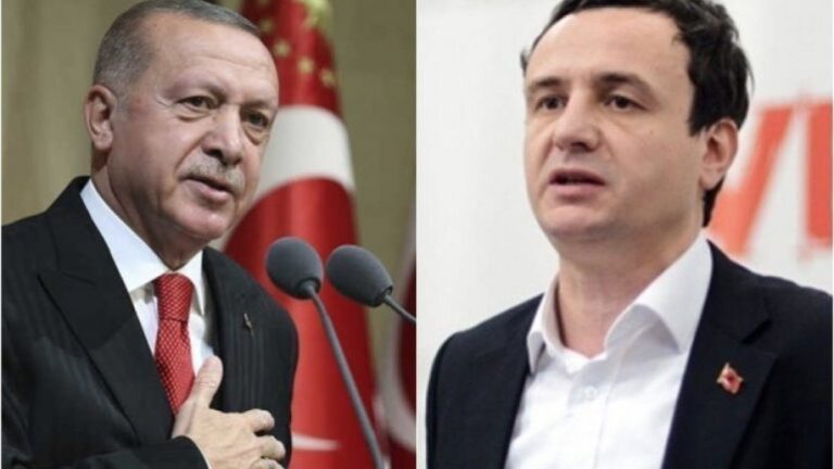 Erdogan letër Albin Kurtit: Rishiko vendimin për ambasadën në Jesusalem