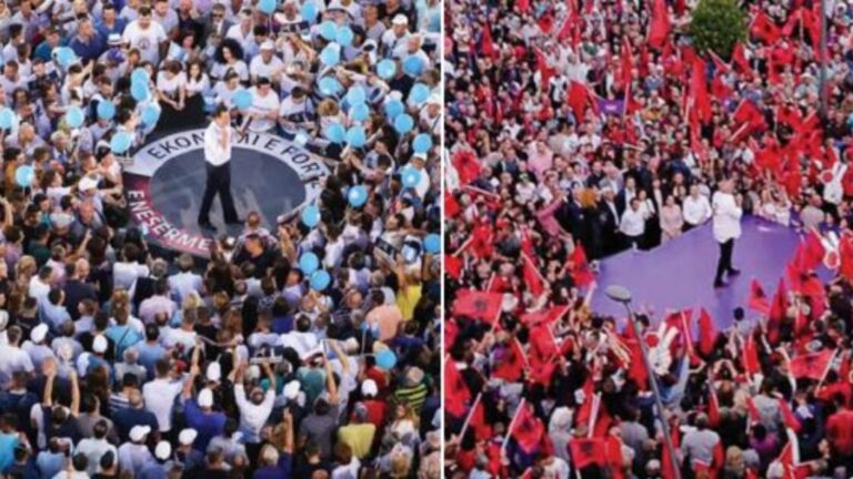 PD dhe PS nesër çelin fushatën zgjedhore. ”Bllokohen” dy sheshet kryesore