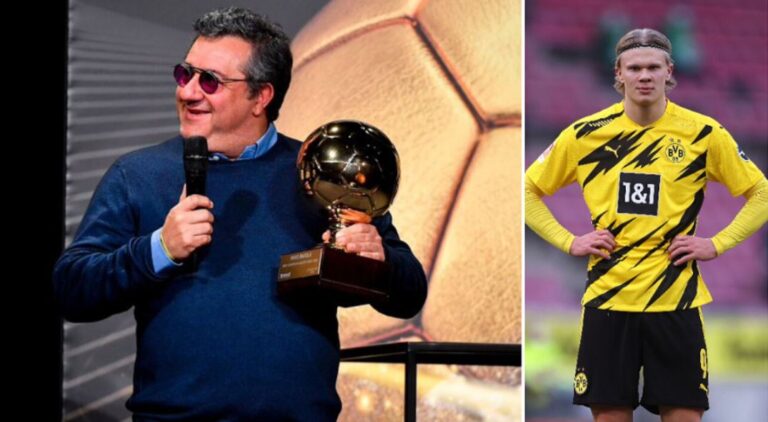 Raiola: Të gjithë gabuan me Haaland, mund të shkojë në klubin që dëshiron!