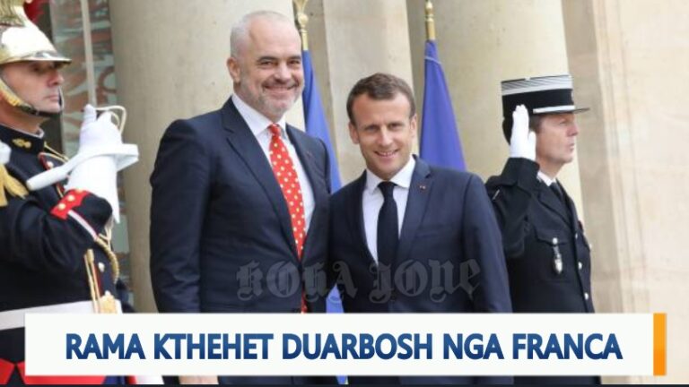 Video editorial i “Koha Jonë”: Rama kthehet duarbosh nga Franca