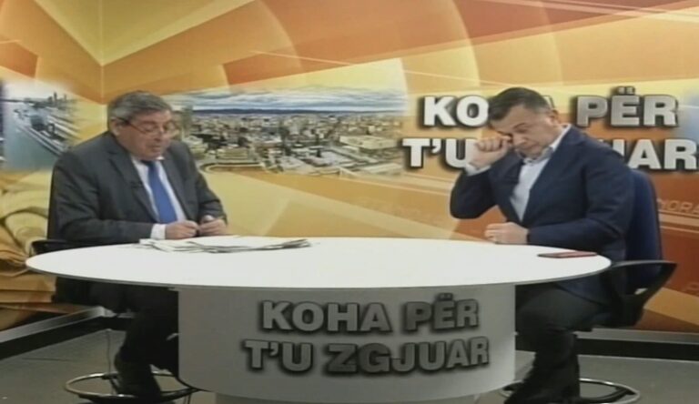Balla përlotet “live” në TV teksa merr lajmin për ndarjen nga jeta të Bashkim Finos: Nuk gjej fjalë