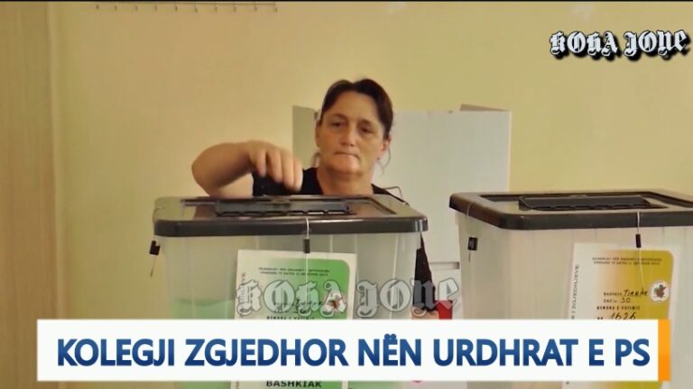 Video-editoriali i “Koha Jonë”: Kolegji Zgjedhor nën urdhërat e PS