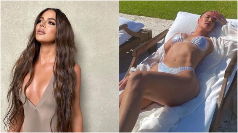 Khloe Kardashian publikon foto topless në rrjetet sociale, fansat e kritikojnë