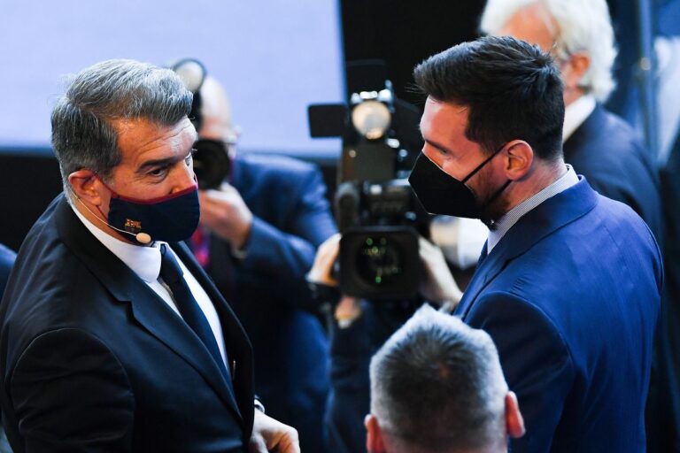 Laporta kërkon të bindë Messin për rinovimin duke transferuar Haaland