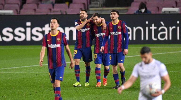 Barcelona fiton me “poker” ndaj Huesca-s dhe shkon në -4 nga Atletico (VIDEO)