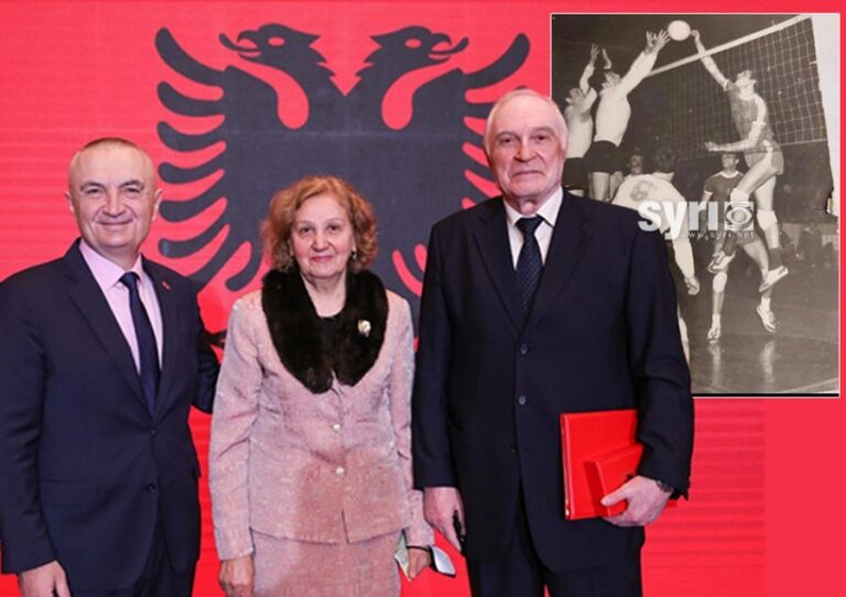 Presidenti Meta nderon me urdhërin e lartë ish-volejbollistin e famshëm