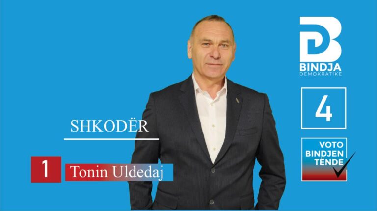 Kandidati i Bindjes Demokratike, Tonin Uldedaj: Mirënjohje për shpirtin artist të pukjanit Gjovalin Dushaj