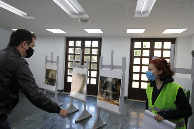 Veliaj dhe ministrja Margariti inspektojnë punimet në sallën e re të koncerteve të Akademisë së Arteve: Kushte europiane për studentët dhe artistët