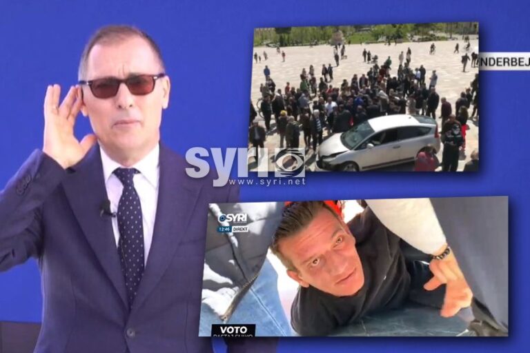 Makina sulmon ekipin e SYRI TV, Adi Krasta: Përplasi punonjësen tonë